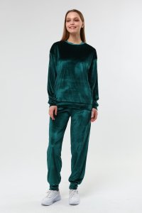 Bisiklet Yaka Kadife Takım