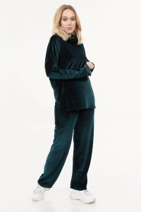 Degaje Zümrüt Kadife Eşofman