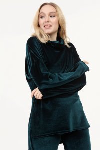 Degaje Zümrüt Kadife Eşofman