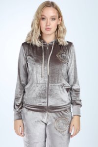 Paça Lastik Vizon Bayan Kadife Takım